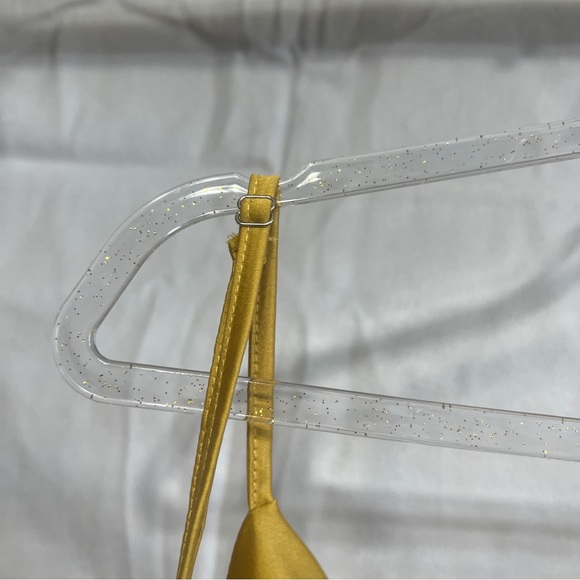 GOLDEN SILKY FINISH DRESS - Picture 9 of 11